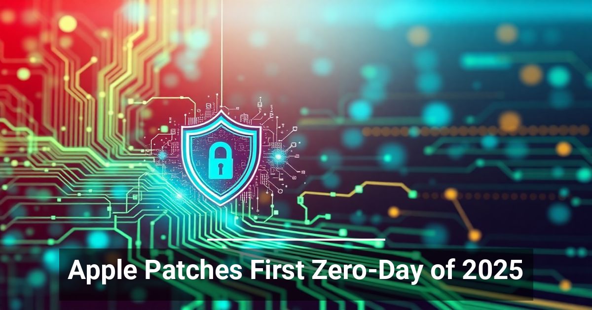 Apple Patches First ZeroDay of 2025 Integrated Technology Group